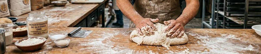 Monoestearato de Glicerilo en panadería